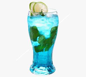 Blue Lagoon Mojito