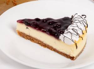 Baked Cheese Blueberry Cake