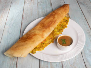 Potato masala dosa