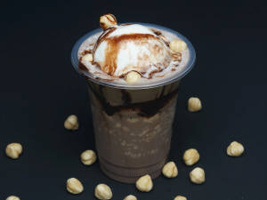 Nutella hazelnut shake