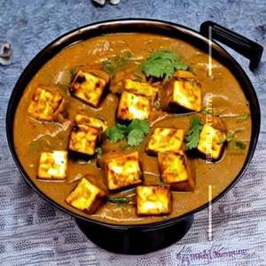 Paneer mushroom masala [full]