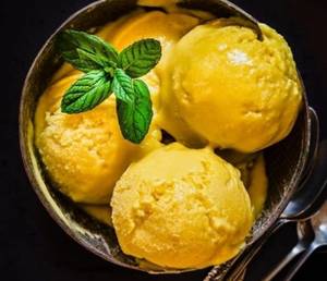 Mango Ice Cream Scoop