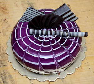 Blueberry Gel Cake 500gm