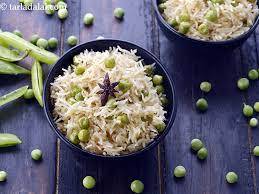 Green peas pulao