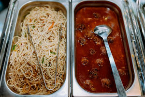 Noodles with manchurian