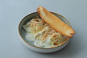 Chicken Ravioli In Cheese Sauce