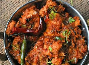 Chicken Bhujma