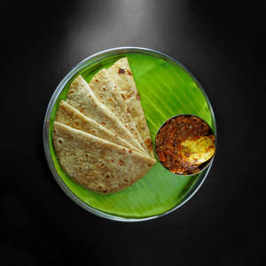 Chappathi With Mutta Thokku
