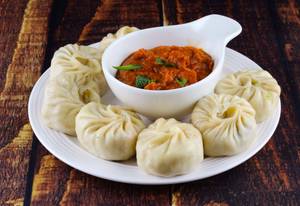 Veggie Steam Momo (6 Pcs)