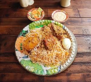 Chicken biryani special with egg