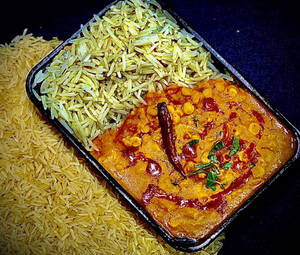 Yellow Dal With Basmati Rice