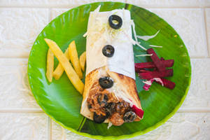 Black Olive Chicken Shawarma 