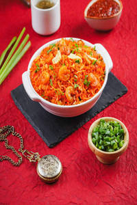 Prawns Schezwan Fried Rice