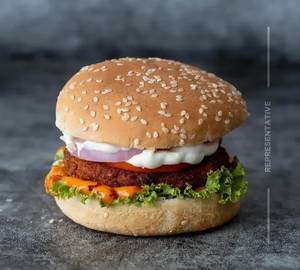 Veg Schezwan Burger