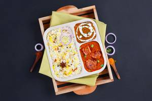 Chicken Tikka Masala & Dal Rice Lunchbox