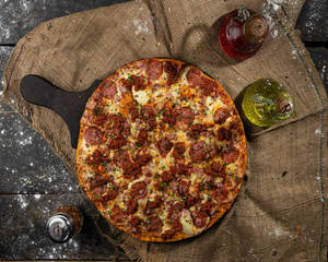 Chefs Special Meatlovers Thin Crust Pizza