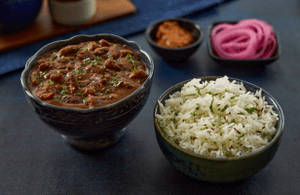 Punjabi Rajma Rice Bowl
