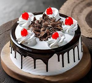 Black Forest Cake Eggless