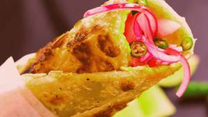 Double Egg Kathi Roll