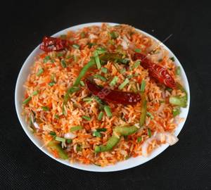 Schezwan Egg Fried Rice