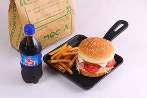 Pocket Friendly Burger Meal ( 1 Burger + Small Fries + 1 Cold Drink )