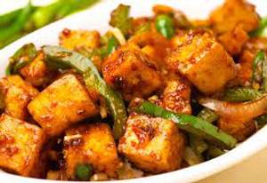 Chilly Paneer [ 1 Plate- 8Pcs ]