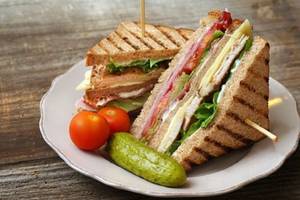 Veg Double Decker Sandwich