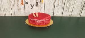 Red Velvet Fruit Cake (Eggless)