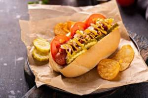 Chees & Jalapeno Veg Hot Dog(sigature)