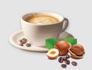Hazelnut coffee
