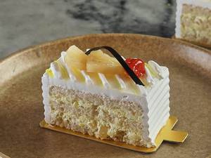 Creamy Pineapple Delight Pastry (Slice)