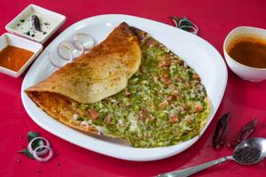 Cheese Chutney Dosa