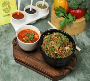 Veg Manchurian Fried Rice
