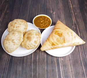 Chole Puri And Masala Dosa