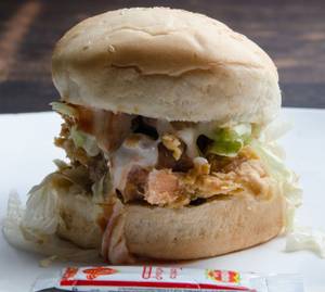 Crispy Fried Chicken Burger