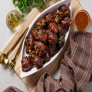 Veg Manchurian Dry (16 Pieces)