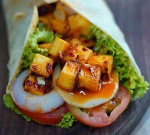 Chilly Paneer wrap