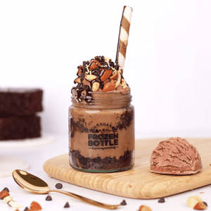 Nutty Chocolate Ice Cream Dessert Jar