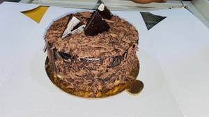 Eggless Choco Fuzz Cake