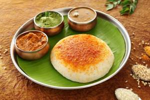 Ghee Podi Thatte Idli ( 1 Pc)