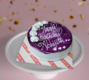 Blueberry Cake 1kg Eggless