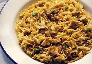 Mushroom Dum Biryani  