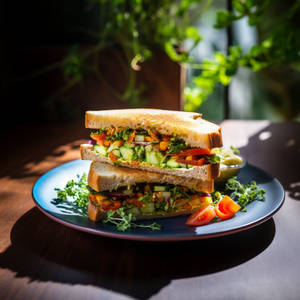 Bombay Kacha Sandwich