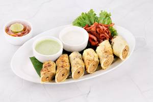 Chicken Cheese Seekh Kebab (6 Pieces)