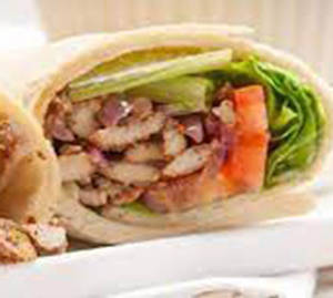 Arabic Chicken Shawarma Roll