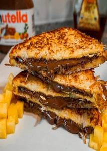 Heavenly Nutella Toast Sandwich