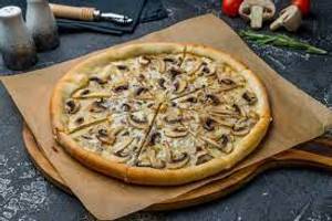 Small Mushroom Riot Pizza
