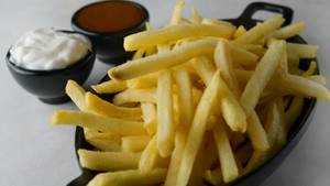 Salted french fries
