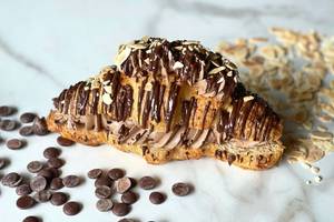 Chocolate Stuffed Croissant