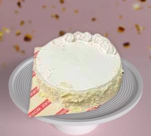 Eggless white forest cake [500 grams]                                                  